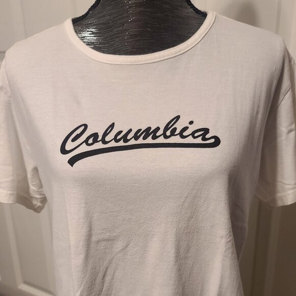 Columbia white, short sleeved t-shirt - Picture 1 of 2